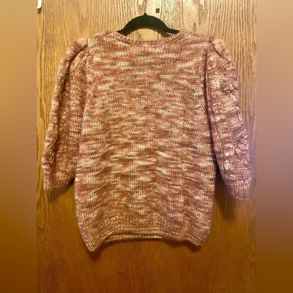 Sézane Giulia Pullover Knit Mohair Blend Brown Sweater - Picture 7 of 7